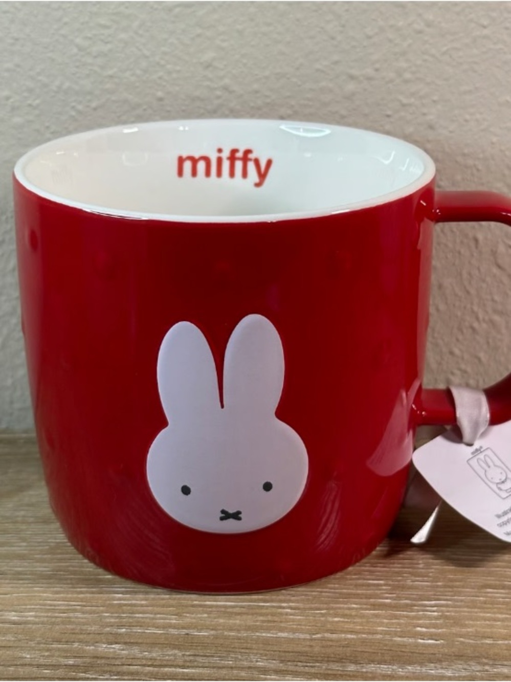 Miffy Red Ceramic Character Mug by Miffy